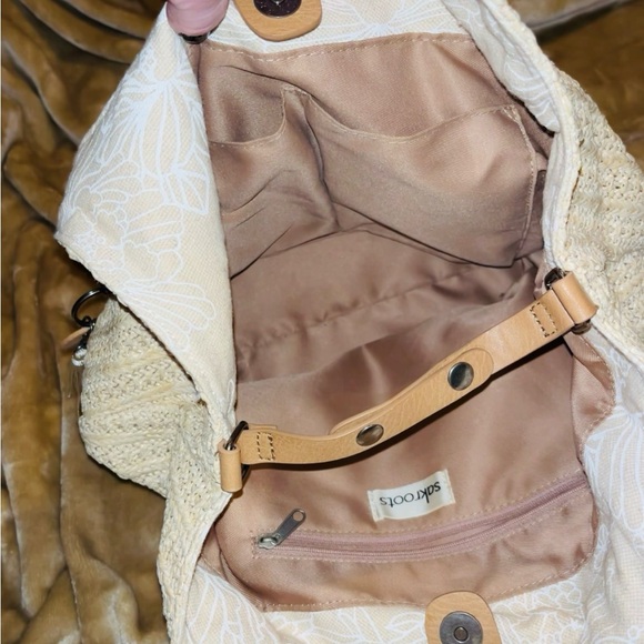 Sakroots Roma Straw Shopper - Picture 3 of 4